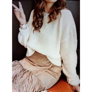 Urban Outfitters White Sweater